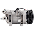 A/C Compressor, With Clutch, 6-Groove Pulley, 2.5L, 4Cyl