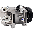 A/C Compressor, With Clutch, 6-Groove Pulley, 2.5L, 4Cyl