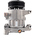 A/C Compressor, With Clutch, 6-Groove Pulley, 2.5L, 4Cyl