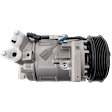 2013 Nissan Sentra - A/C Compressor, 6 Groove; Pxc14; Recommend Replacing Compressor Harness; Use 1712339, With Clutch, 6-Groove Pulley, 1.8L