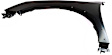 Front, Driver Side Fender, 6 Cyl., 3.5L Engine