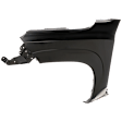 Front, Driver Side Fender