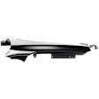 Front, Driver Side Fender, Crew Cab Pickup, For Models With Wheel Molding Hole