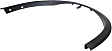 Front, Passenger Side Fender Trim, Textured Black, CAPA Certified