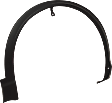 Front, Passenger Side Fender Flares, Textured Black