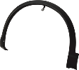 Front, Driver Side Fender Flares, Textured Black