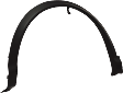 Front, Driver Side Fender Flares, Textured Black