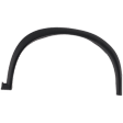 Rear, Passenger Side Fender Flares, Textured Black