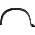 Rear, Passenger Side Fender Flares, Textured Black
