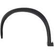 Front, Driver Side Fender Flares, Textured Black