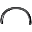 Front, Passenger Side Fender Flares, Silver