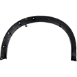 Front, Driver Side Fender Flares, Silver