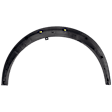 Front, Passenger Side Fender Flares, Textured Black OE Replacement Series