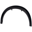Front, Driver Side Fender Flares, Textured Black OE Replacement Series