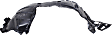 Front, Driver Side Fender Liner