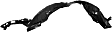 Front, Passenger Side Fender Liner, 6 Cyl., 3.5L Engine