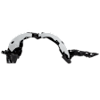 Front, Driver Side Fender Liner CAPA Certified