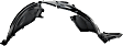 Front, Passenger Side Fender Liner, SR Turbo Model, 4 Cyl., 1.6L Engine