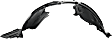 Front, Driver Side Fender Liner, SR Turbo Model, 4 Cyl., 1.6L Engine