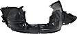  Front, Passenger Side Fender Liner, 1.6 Liter Engine, Nismo Model