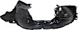  Front, Driver Side Fender Liner, 1.6 Liter Engine, Nismo Model