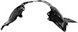  Front, Driver Side Fender Liner, 1.6 Liter Engine, Nismo Model