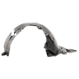Front, Driver Side, Front Section Fender Liner, S Model