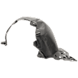 Front, Driver Side, Front Section Fender Liner, S Model