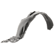 Front, Driver Side, Front Section Fender Liner, S Model