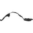 Front, Passenger Side, Inner Fender Liner, 4 Cyl., 2.0L Engine, CAPA CERTIFIED