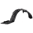 Front, Driver Side, Inner Fender Liner, 4 Cyl., 2.0L Engine