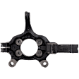 Front, Driver Side Steering Knuckle, Without Backing Plate, Without Bearing