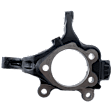Front, Driver Side Steering Knuckle, Without Backing Plate, Without Bearing