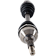 Front, Driver Side Axle Assembly, 4 Cyl., 2.5L Engine, AWD