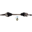 Front, Driver Side Axle Assembly, 6 Cyl., 3.5L Engine, AWD/FWD