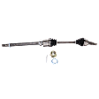 2013-2018 Nissan Altima - Front, Passenger Side Axle Assembly, 4 Cyl., 2.5L Engine