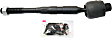 Front, Driver or Passenger Side, Inner Tie Rod End