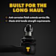 Front, Driver or Passenger Side, Inner Tie Rod End, 4 Cyl., 2.5L Engine