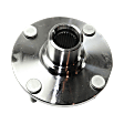 Front, Driver or Passenger Side Wheel Hub, 4 Lugs, Without Bearing, 4 x 4.5 in. Bolt Pattern