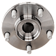 Front, Driver or Passenger Side Wheel Hub, Without Bearing, 5 x 4.5 in. Bolt Pattern, 4 Cyl., 2.5L Engine