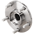 Front, Driver or Passenger Side Wheel Hub, Without Bearing, 5 x 4.5 in. Bolt Pattern, 4 Cyl., 2.5L Engine