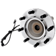 2012-2021 Nissan NV2500 - Front, Driver or Passenger Side Wheel Hub, with Bearing, 8 X 6.5 In. Bolt Pattern