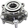 2015 Nissan Sentra SV - Front, Driver or Passenger Side Wheel Hub, 5 Lugs, With Bearing