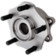 2016 Nissan Rogue SV - Front, Driver or Passenger Side Wheel Hub, 5 Lugs, With Bearing