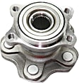 Rear, Driver or Passenger Side Wheel Hub, with Bearing, RWD
