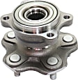 Rear, Driver or Passenger Side Wheel Hub, with Bearing, RWD