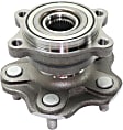 Rear, Driver or Passenger Side Wheel Hub, with Bearing, RWD