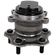 Rear, Driver or Passenger Side Wheel Hub, with Bearing, FWD