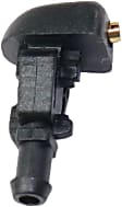 Front, Driver Side Windshield Washer Nozzle, 8 Cyl., 5.6L Engine