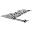 Driver Side Engine Splash Shield, Under Cover